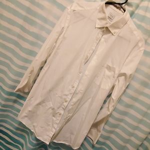 White button down dress shirt